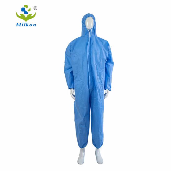 Disposable SMMS PP Protective Clothing Suit Coverall Apparel
